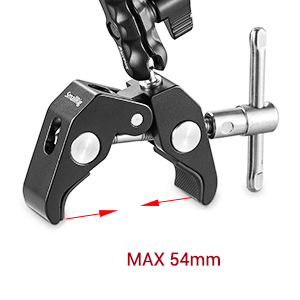 smallrig super clamp mount with 1/4 screw ball head mount 2161