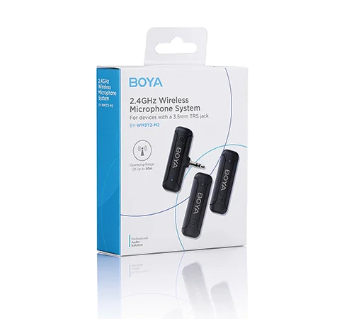 MICRO BY-WM3T2-M2 Micro Wireless không dây dành cho Máy Ảnh cổng kết nối 3.5mm