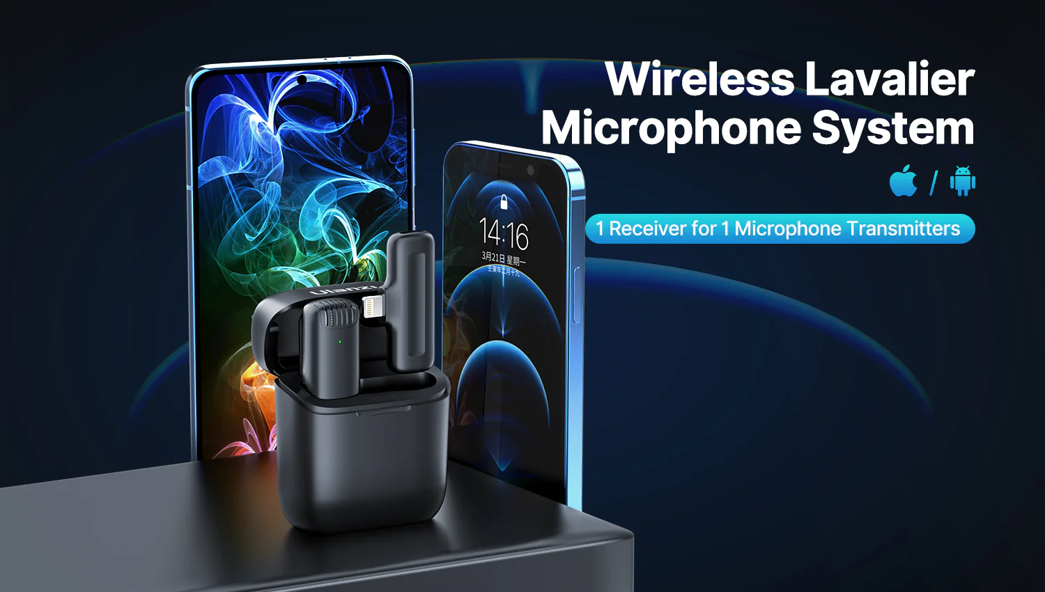 MICRO KHÔNG DÂY ULANZI J11 / IOS/ ANDROID