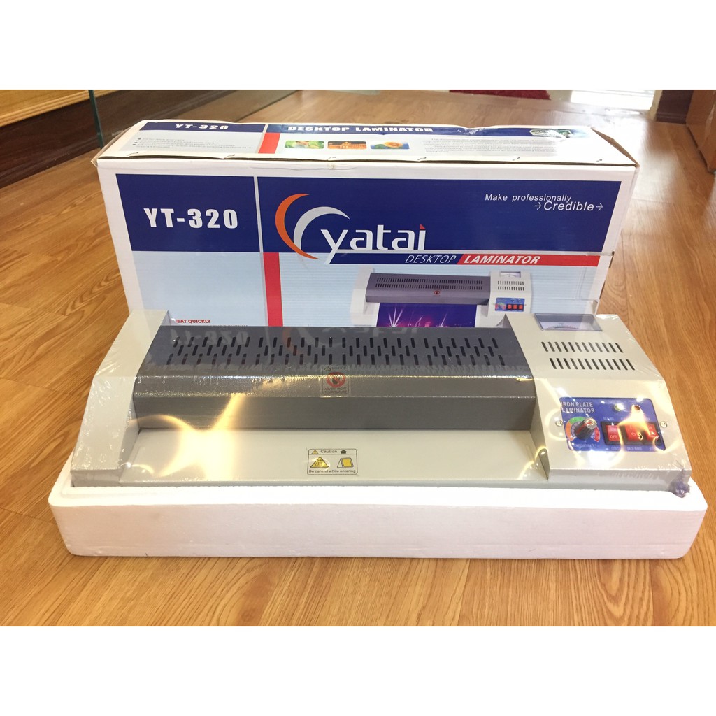 Máy ép Plastic khổ A3 YT 320 4 lô lớn