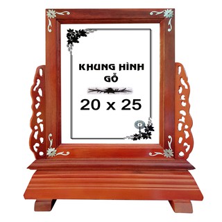 KHUNG ẢNH THỜ BẰNG GỖ MẪU TAY ĐỤC