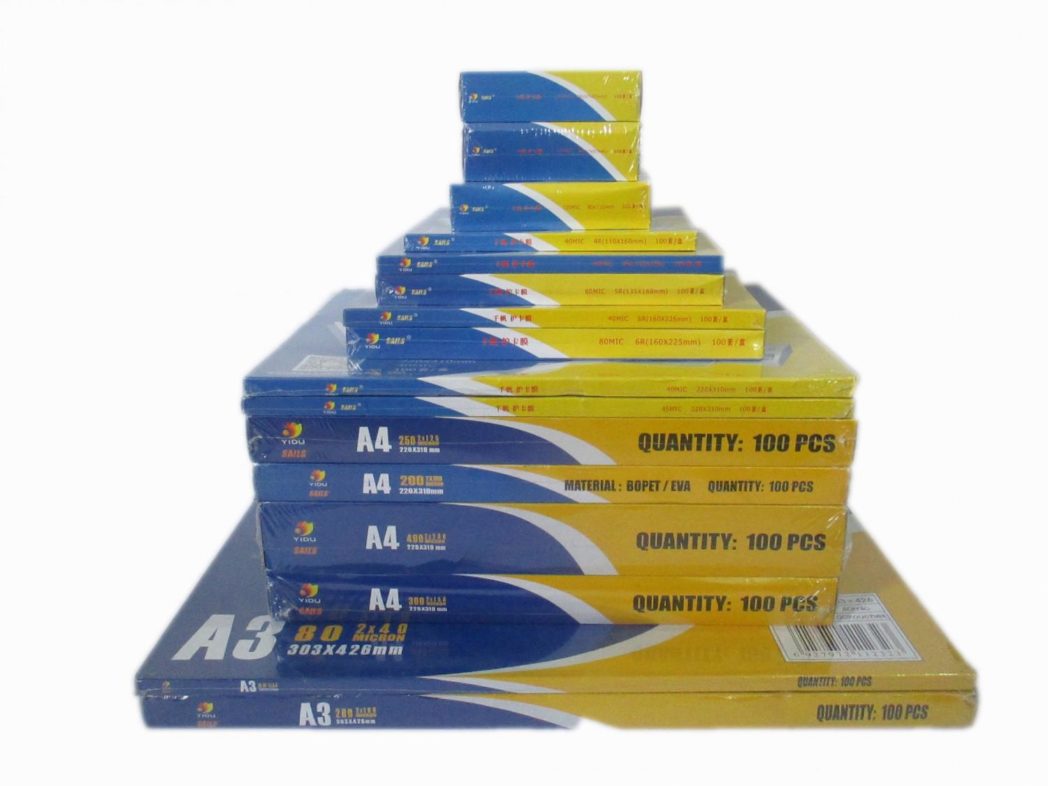 Giấy nhựa ép Plastic Laminating Film 80m