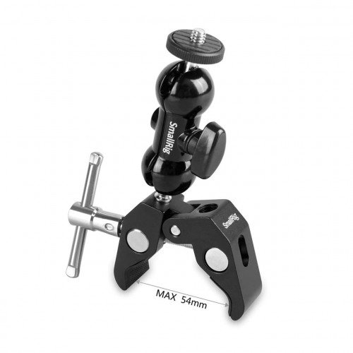 SmallRig Multi-function Super Clamp with Double Ball Heads & 1/4" Screw -1138