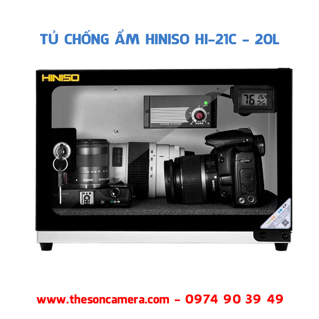 Tủ Chống Ẩm Hiniso HI-21C - 20L