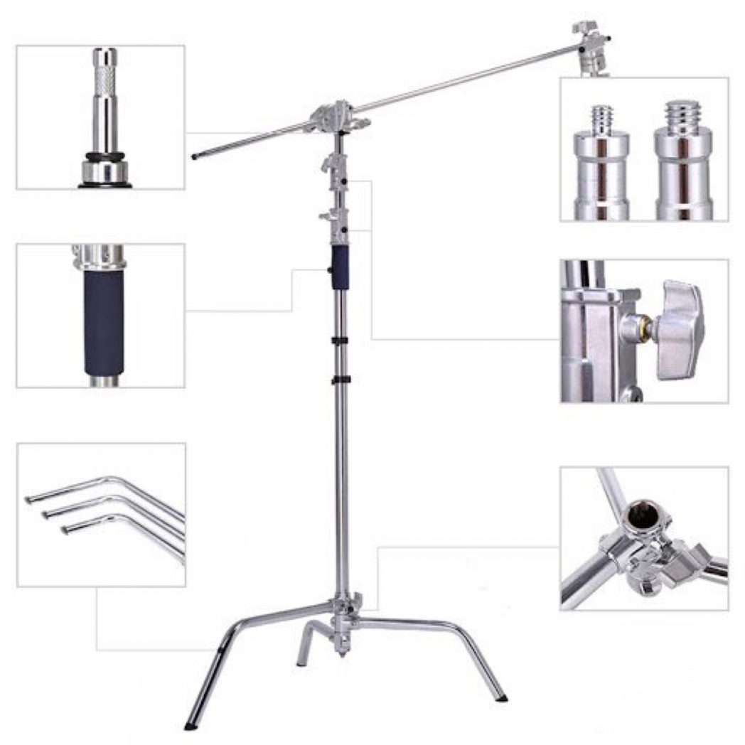 Chân Boom CK-1 C-Stand INOX