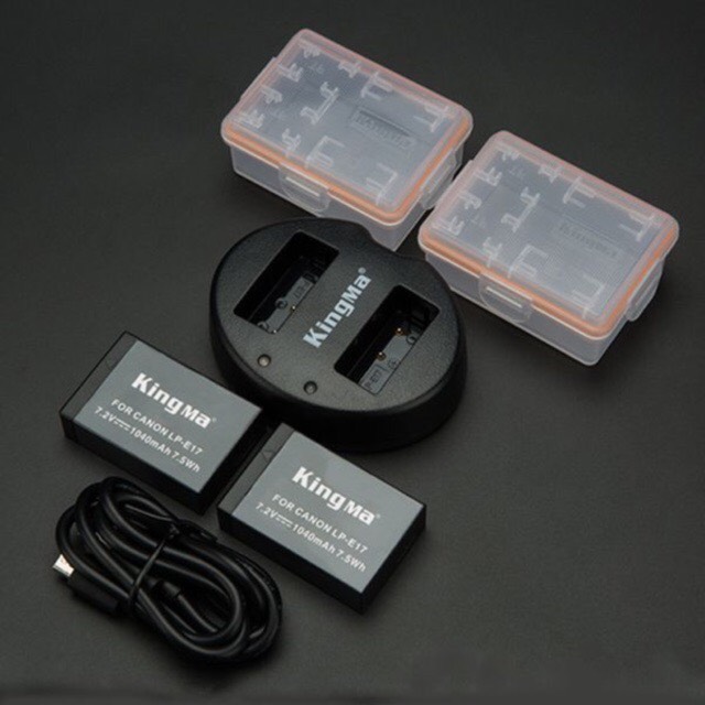Pin sạc Kingma Canon LP-E17 1040mAh