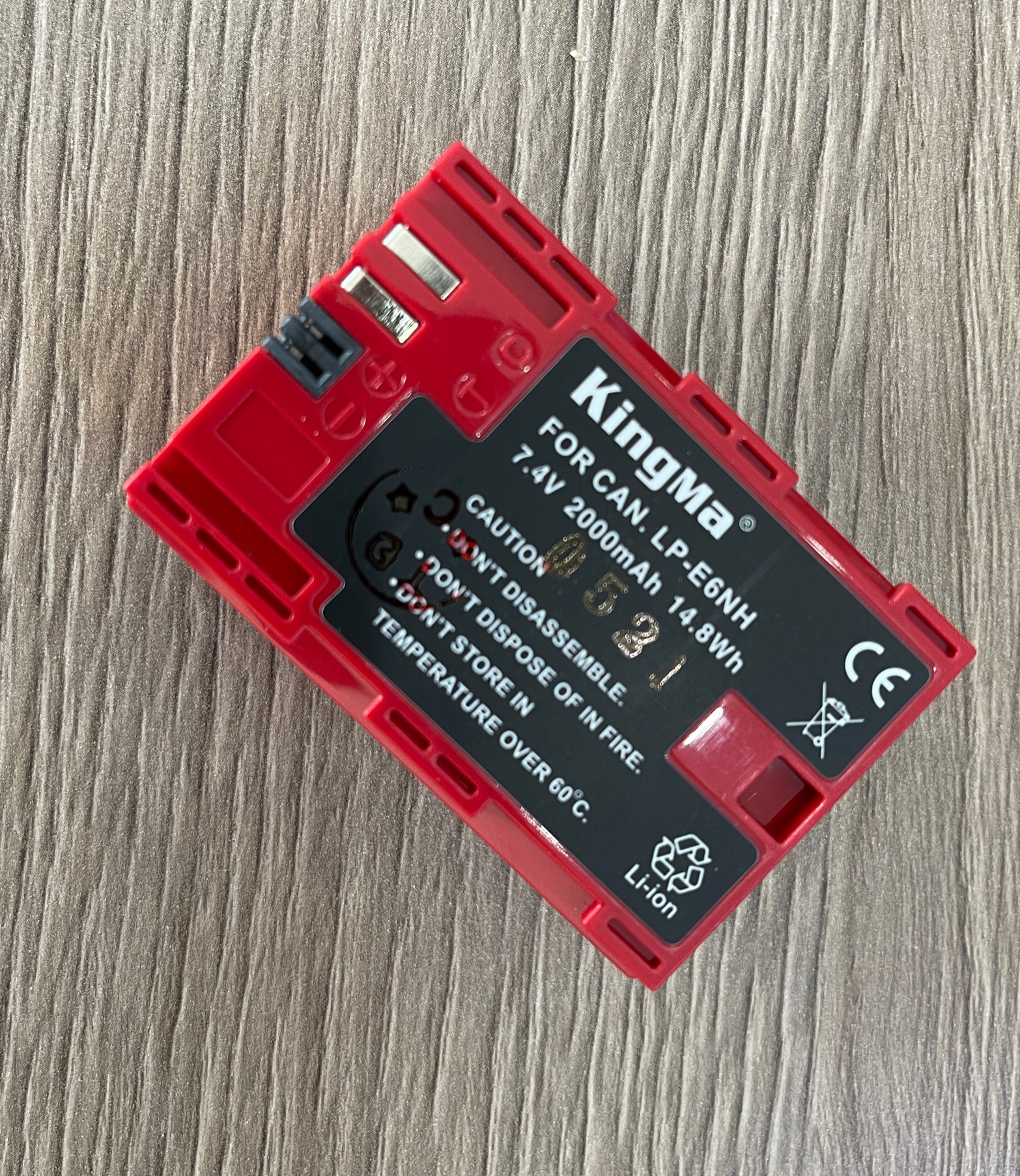 PIN KINGMA E6N 2000 MAH